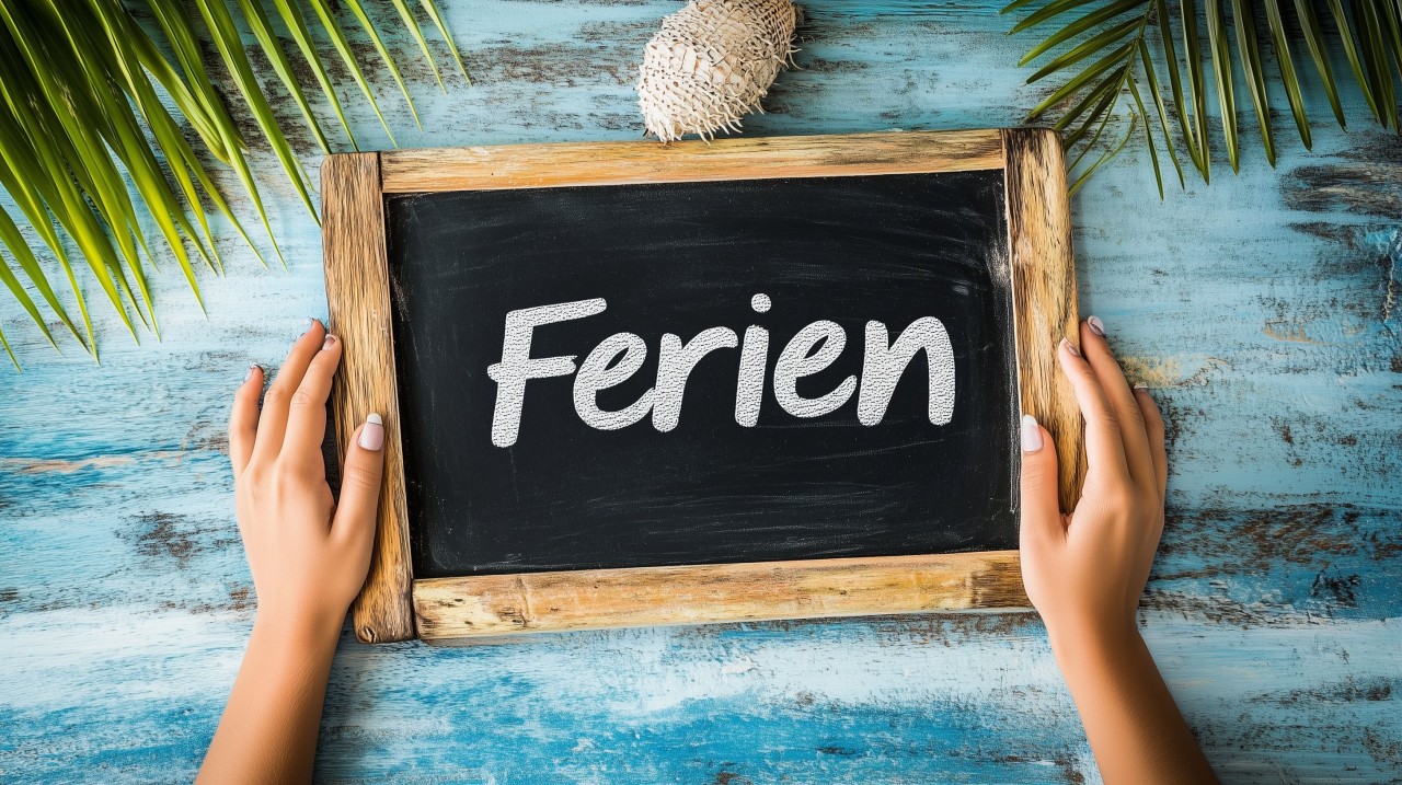ferien schriftzug auf tafel am strand 1098977 1280x717