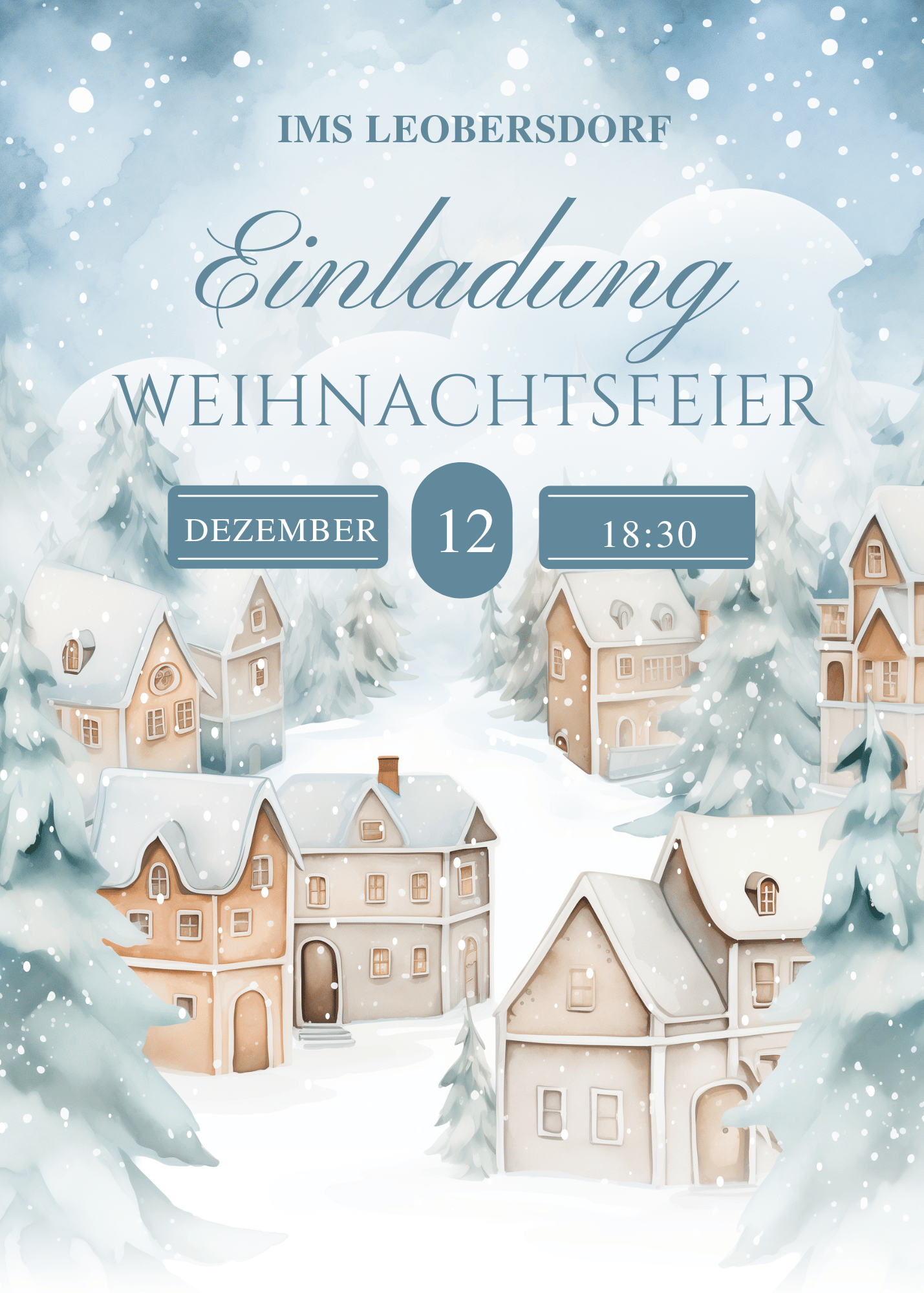 Einladung Weihnachtsfeier